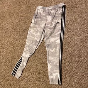 Adidas camo workout pants